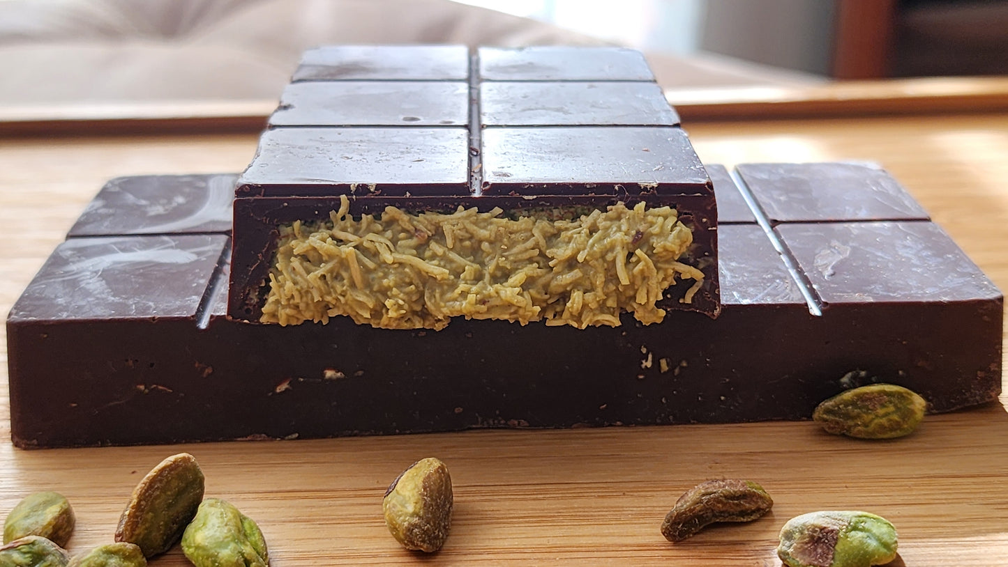 Dubai-Style Chocolate Bar