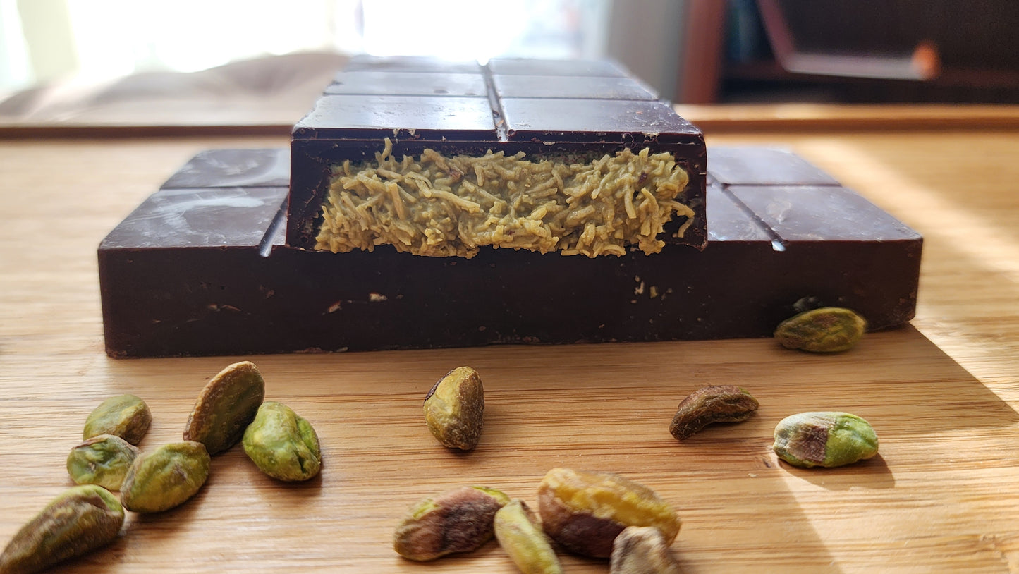 Dubai-Style Chocolate Bar